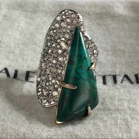 Alexis Bittar Roxbury Crystal Encrusted Ring - Picture 2 of 6